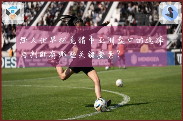 烽火世界杯竞猜中亚洲盘口的选择与判断有哪些关键要素？