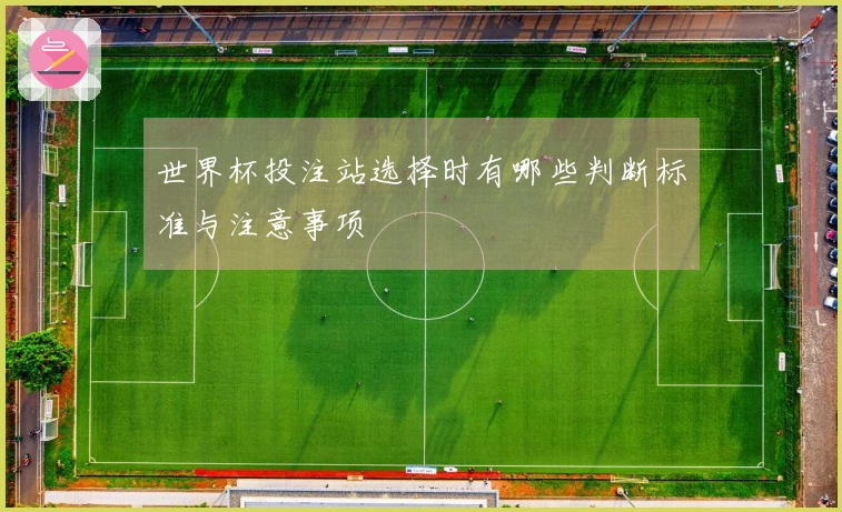 世界杯投注站选择时有哪些判断标准与注意事项