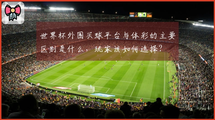 世界杯外围买球平台与体彩的主要区别是什么，玩家该如何选择？